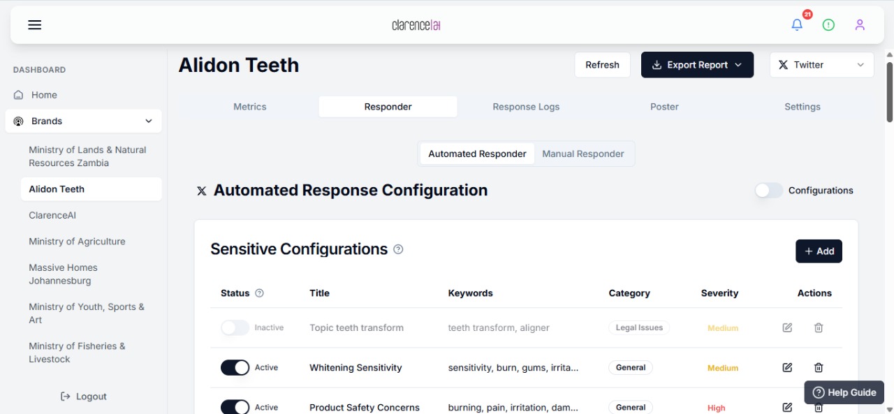 Clarence AI Feature 3